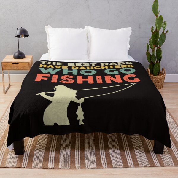 Item preview, The Best Dads Have Daughters Who Go Fishing Vintage designed and sold by BiancaMoss51.