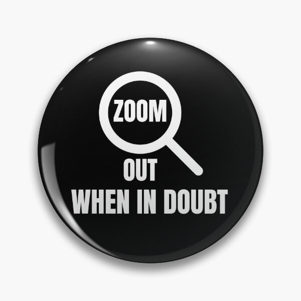 Item preview, When In Doubt Zoom Out designed and sold by Gmaish.