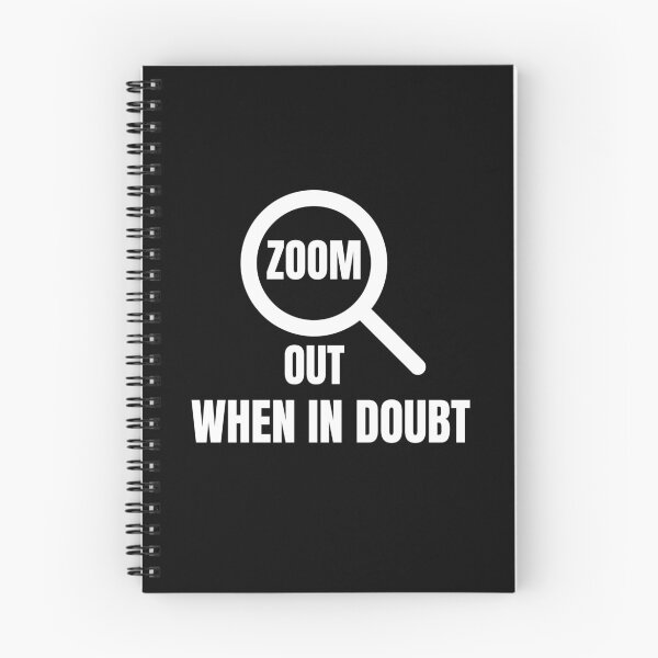 Item preview, When In Doubt Zoom Out designed and sold by Gmaish.