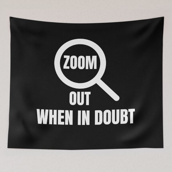 Item preview, When In Doubt Zoom Out designed and sold by Gmaish.
