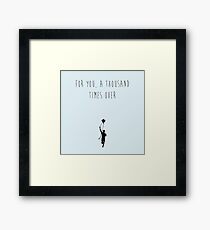The Kite Runner Framed Print
