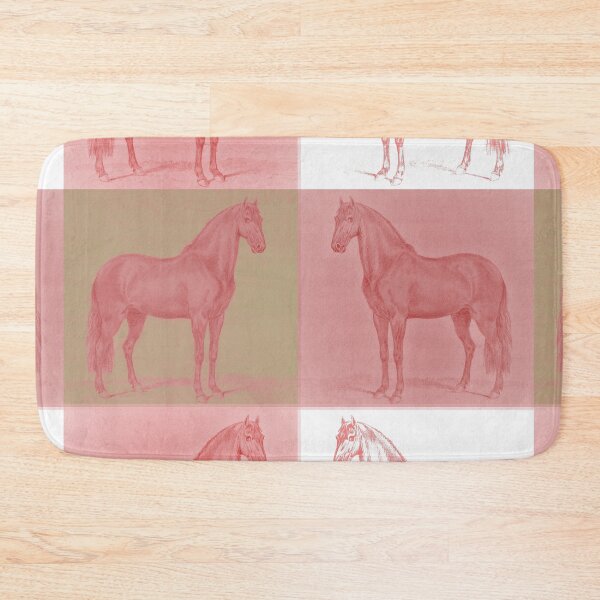 Item preview, Have Appetite for Life, Monsieur de Guille Horse, Philip Christian Haag Maroon White designed and sold by SpiritGifts.