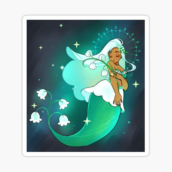 lily of the valley Sticker