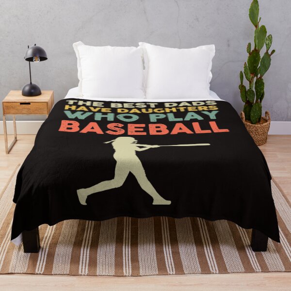 Item preview, The Best Dads Have Daughters Who Play Baseball Vintage designed and sold by BiancaMoss51.