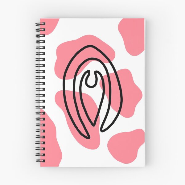 Item preview, Cow Print Pink Vulva Feminist Art Print Yoni Bedroom Livingroom designed and sold by Femminine-art.