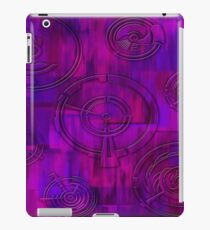 Purple and Rounds iPad Case/Skin