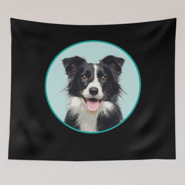 Aperçu de l'œuvre Chien Border Collie Mignon Amoureux Drôles De Border Collie créée et vendue par alaechamlal.