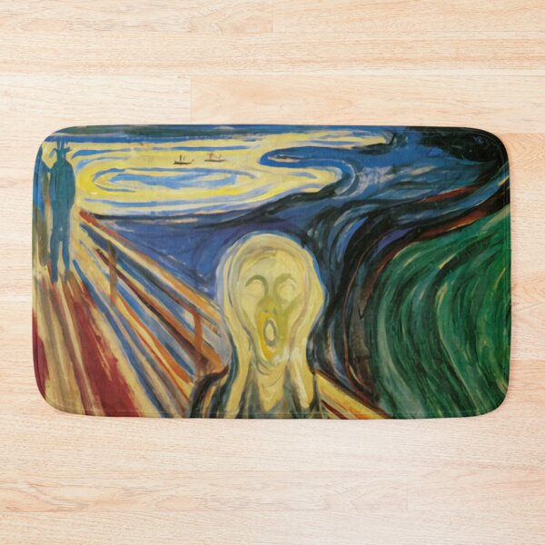 Item preview, Abstract Surprised Munchs Poster designed and sold by geraliobened.