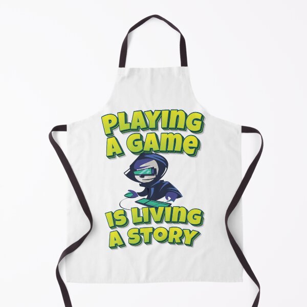 Item preview, Playing A Game Is Living A Story designed and sold by WordsGamersUse.