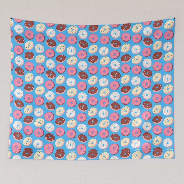 Item preview, Donuts Galore. Raining Doughnuts. Best Dessert Seamless a pattern Design. designed and sold by KaylaStudio.