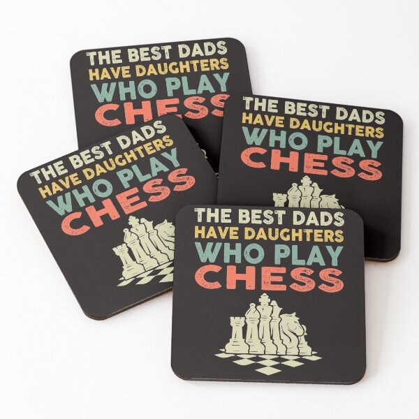 Item preview, The Best Dads Have Daughters Who Play Chess Vintage designed and sold by BiancaMoss51.
