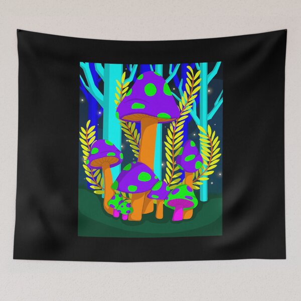 Item preview, Magical Mushroom Forest designed and sold by Hooked on Brooke.