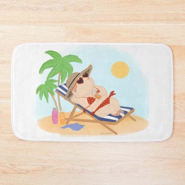 Item preview, Guinea pig on the beach   designed and sold by mondesign26.