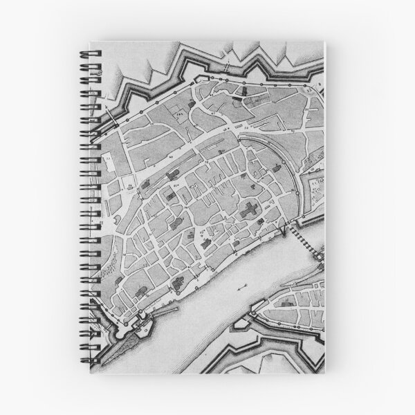 Item preview, Vintage Map of Frankfurt Germany (1738) designed and sold by BravuraMedia.