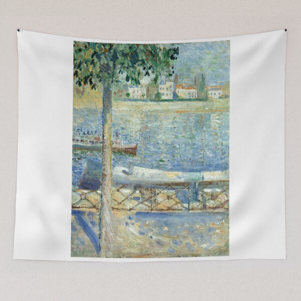 Item preview, Paint Nice And Sunny View Munchs Poster designed and sold by geraliobened.