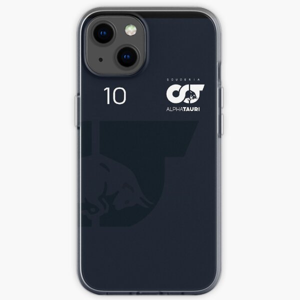 Pierre Gasly Nouveau 2021 AlphaTauri F1 Team Graphique Personnalisé | T-shirt F1 | Étui pour téléphone F1 | Cadeau F1 Coque souple iPhone