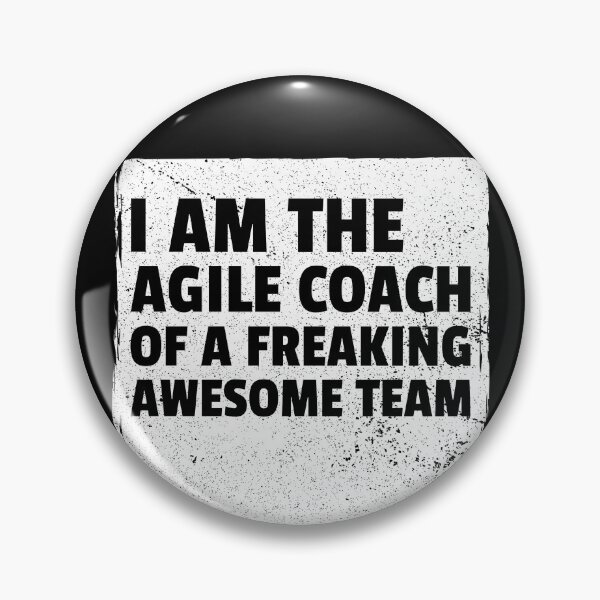 Item preview, I am the agile coach of a freaking awesome team designed and sold by Salma Satya & Co.