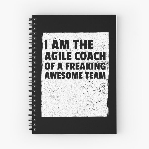 Item preview, I am the agile coach of a freaking awesome team designed and sold by Salma Satya & Co.