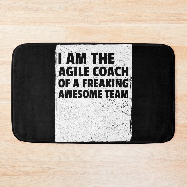 Item preview, I am the agile coach of a freaking awesome team designed and sold by Salma Satya & Co.