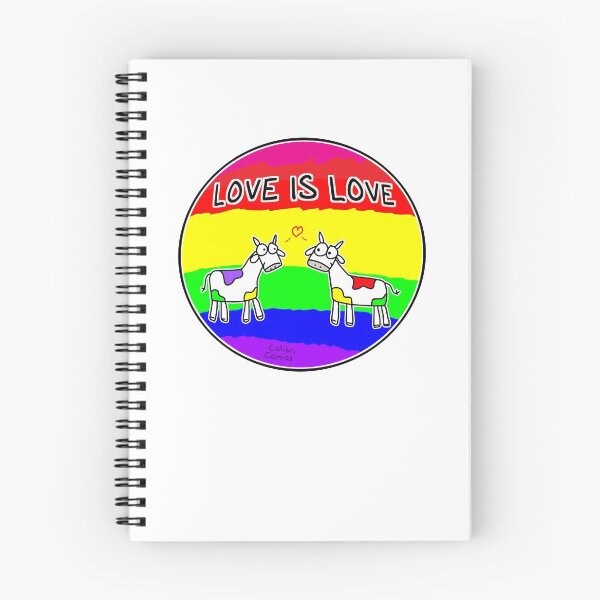 Item preview, Love is Love with Kuhi and Muhi designed and sold by ColibriComics.