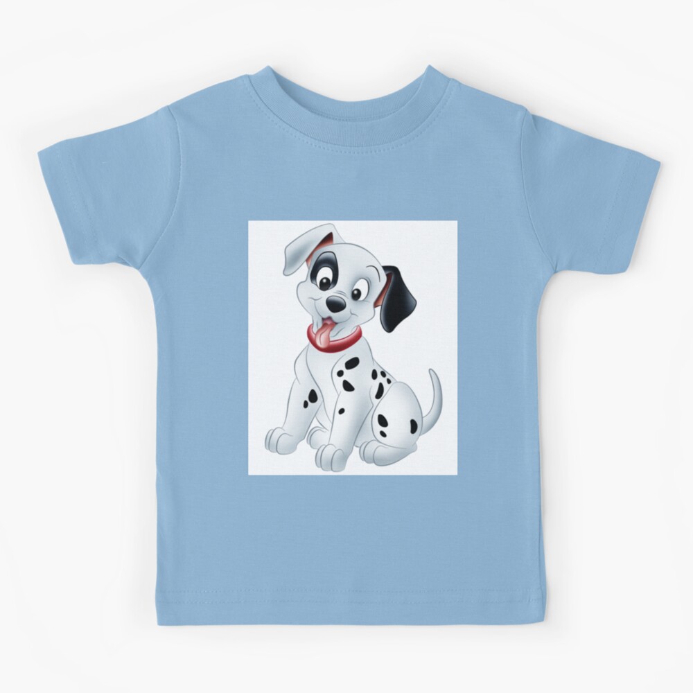 Boy's One Hundred and One Dalmatians Dog Family In Squares T-Shirt - Royal  Blue - Small