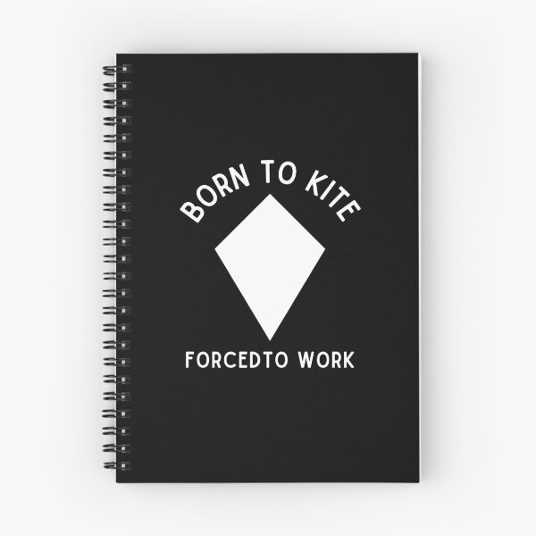 Item preview, Born to kite, forced to work - Funny kiting design designed and sold by Theleochick.