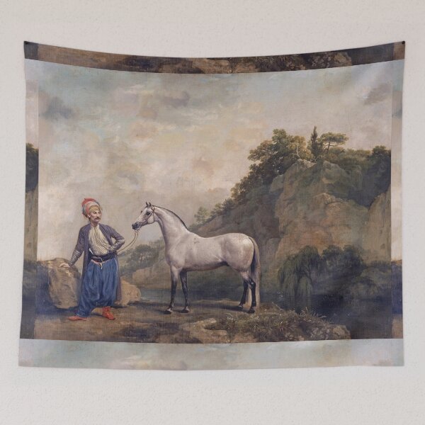 Item preview, A Turkish man and his horse by George Stubbs designed and sold by Vintage Designs +.