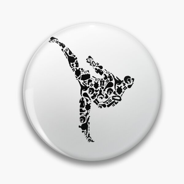 Item preview, Taekwondo Pattern designed and sold by VibrantGifts.