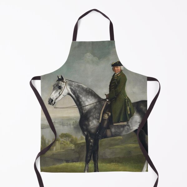 Item preview, Gentleman on a dapple stallion horse by George Stubbs designed and sold by Vintage Designs +.