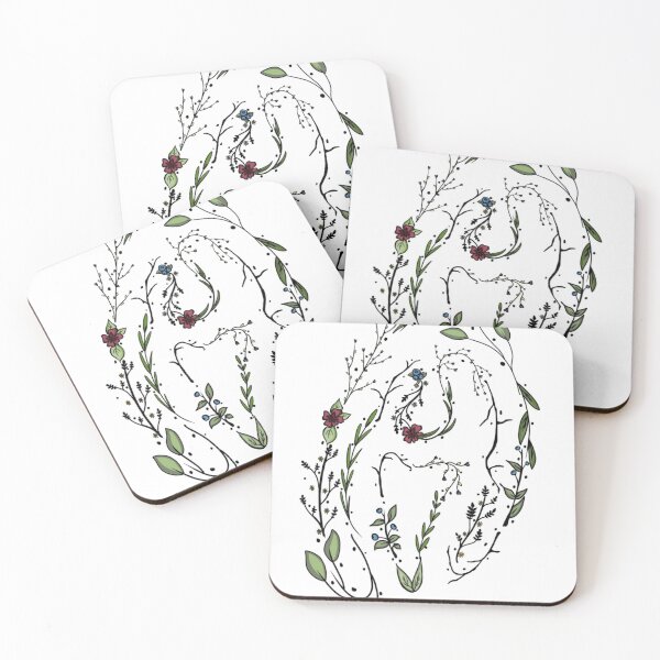 Item preview, Feminine-Flow Vulva Art Femninst Print  designed and sold by Femminine-art.