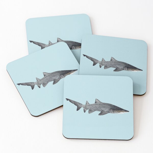 Item preview, SAND TIGER SHARK-Carcharias taurus designed and sold by BEATRIZ ABAITUA.
