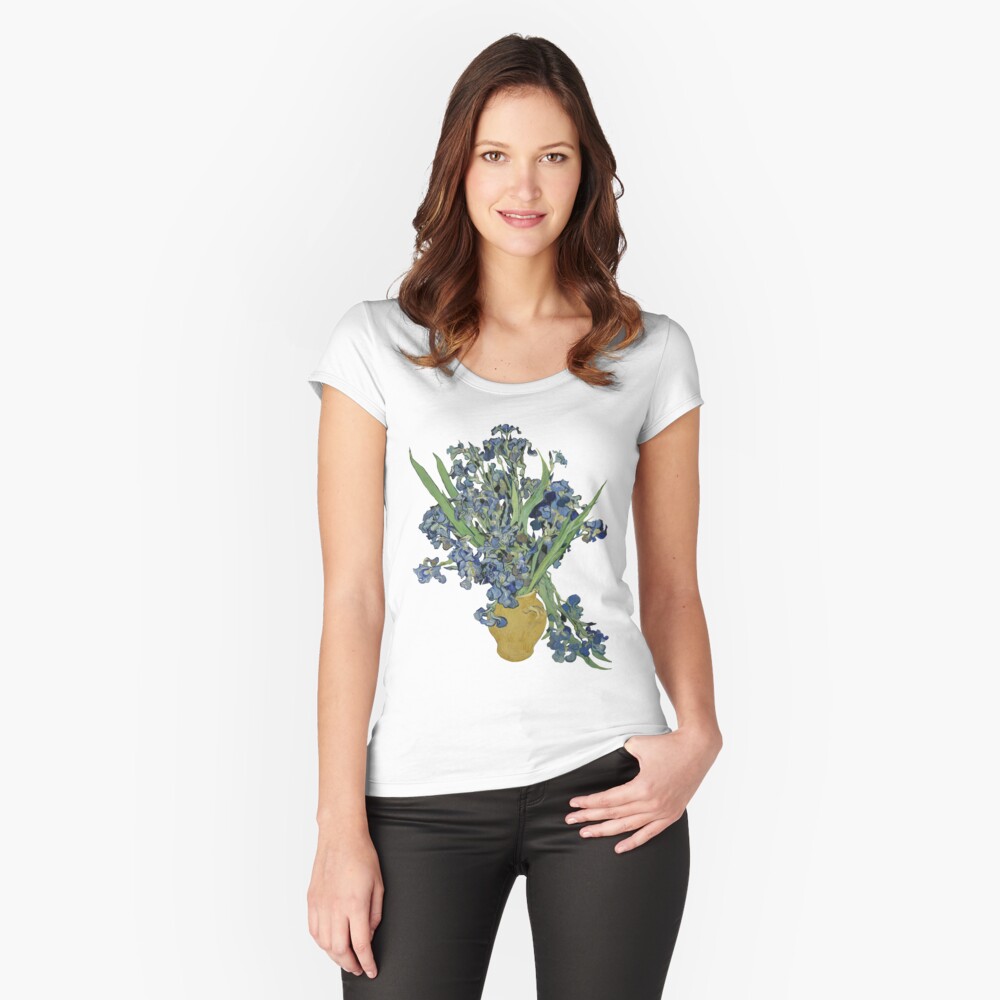Item preview, Fitted Scoop T-Shirt designed and sold by elinaarbidane.