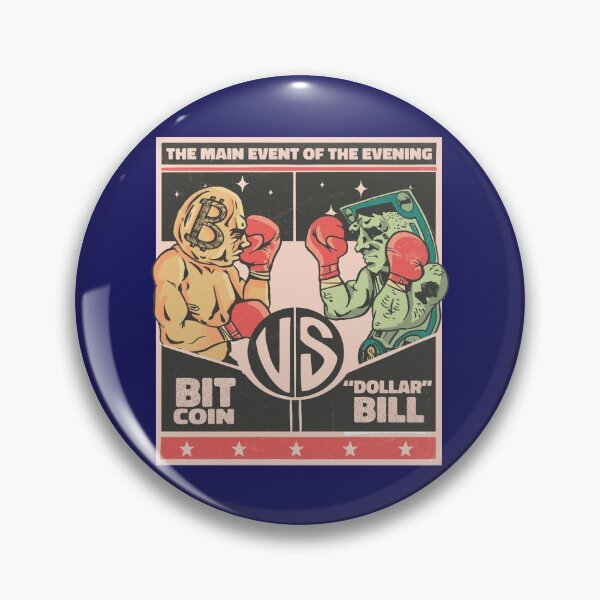 Item preview, Bitcoin VS Dollar designed and sold by K-icon.