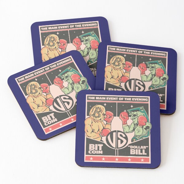Item preview, Bitcoin VS Dollar designed and sold by K-icon.