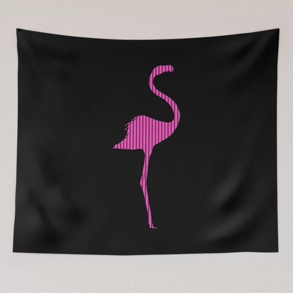 Artikelvorschau, Gewellter Flamingo entworfen und verkauft von TheOnlySiteLeft.