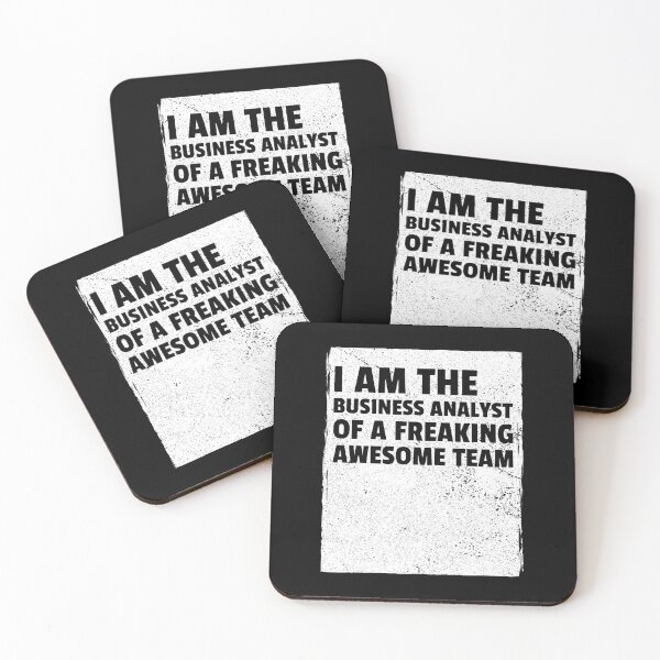 Item preview, I am the business analyst of a freaking awesome team designed and sold by Salma Satya & Co.