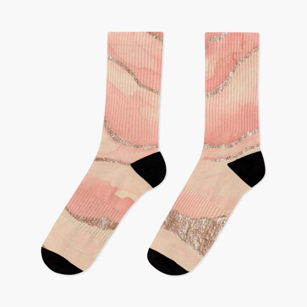 Item preview, Salmon Pink and Rose Gold Shimmer  designed and sold by aartidote.
