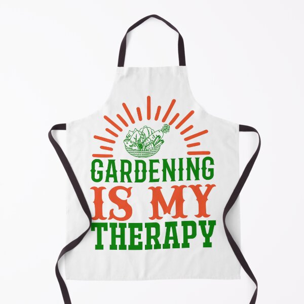 Item preview, Gardening is my therapy designed and sold by xyab.