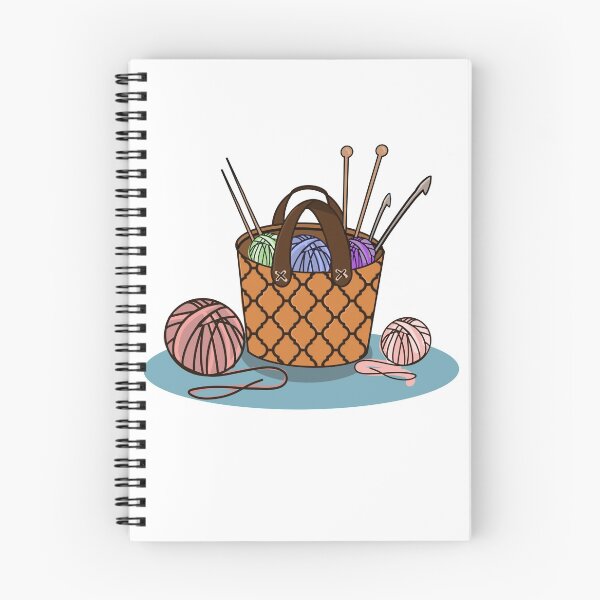 Item preview, Knitting basket  designed and sold by Olga Atayero.