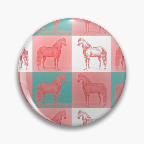 Item preview, Have Appetite for Life, Monsieur de Guille Horse , Philip Christian Haag, Red, Teal, White designed and sold by SpiritGifts.