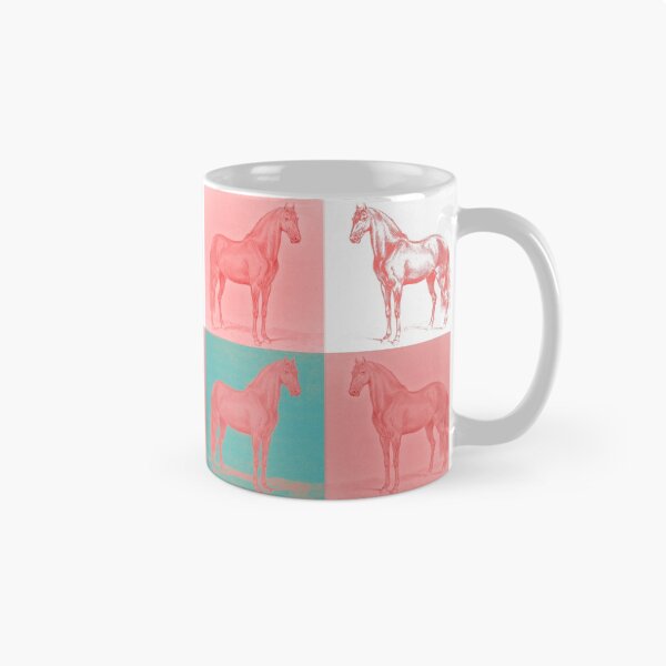 Item preview, Have Appetite for Life, Monsieur de Guille Horse , Philip Christian Haag, Red, Teal, White designed and sold by SpiritGifts.