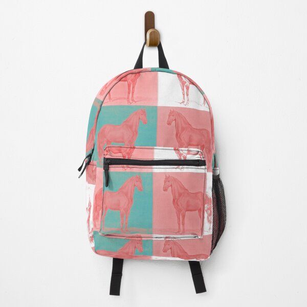 Item preview, Have Appetite for Life, Monsieur de Guille Horse , Philip Christian Haag, Red, Teal, White designed and sold by SpiritGifts.
