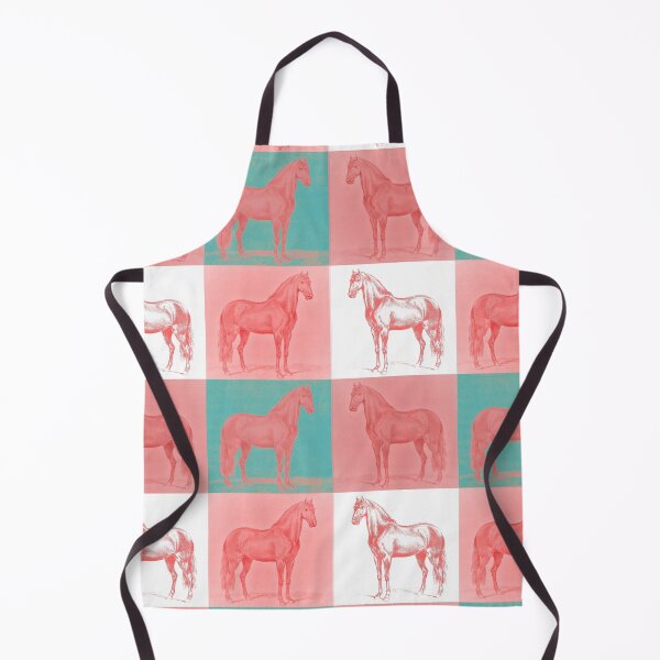 Item preview, Have Appetite for Life, Monsieur de Guille Horse , Philip Christian Haag, Red, Teal, White designed and sold by SpiritGifts.