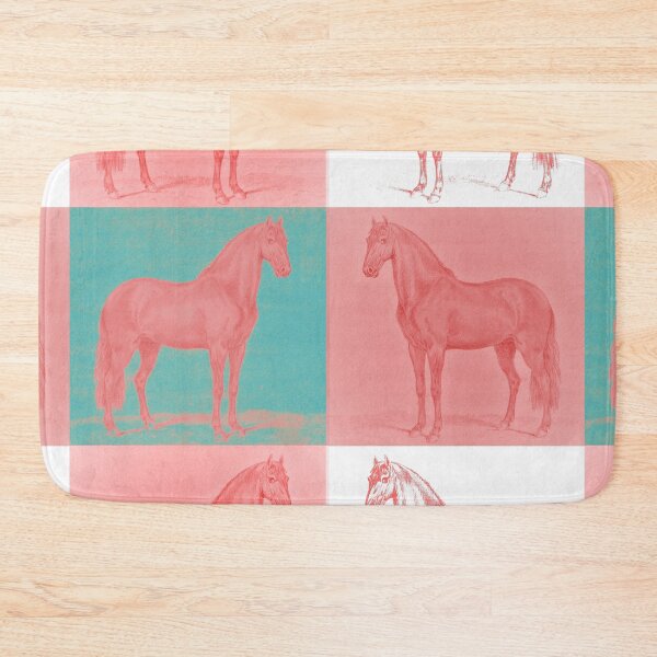 Item preview, Have Appetite for Life, Monsieur de Guille Horse , Philip Christian Haag, Red, Teal, White designed and sold by SpiritGifts.
