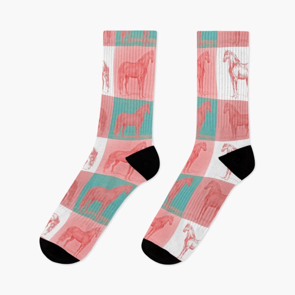 Item preview, Have Appetite for Life, Monsieur de Guille Horse , Philip Christian Haag, Red, Teal, White designed and sold by SpiritGifts.
