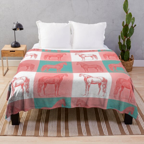 Item preview, Have Appetite for Life, Monsieur de Guille Horse , Philip Christian Haag, Red, Teal, White designed and sold by SpiritGifts.