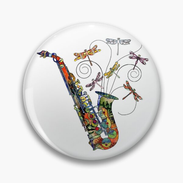 Item preview, Vintage Saxophone-Music Saxophone Lover-Unique Saxophone  designed and sold by Red-ElYoubi.