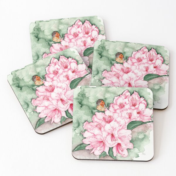 Item preview, Rhododendron and Aurora Fold designed and sold by Cacatuart.