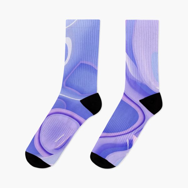 Item preview, Pattern Curves waves and lines art overlap Minimal style on Purple Background and Creative idea and Modern Concept designed and sold by Gugurat.