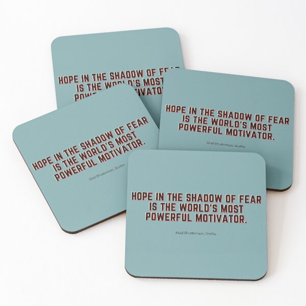 Item preview, Hope in the Shadow of Fear from Arc of a Scythe by Neal Shusterman designed and sold by AnnieBolton.